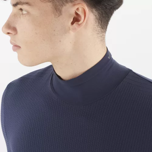 Salomon Sntial Warm LS TOP M férfi hosszú ujjú futófelső