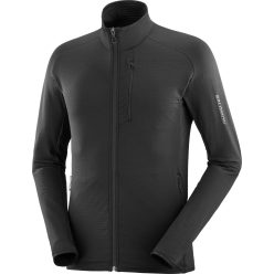   Salomon Essential Ltwarm FZ M férfi hosszú ujjú futófelső