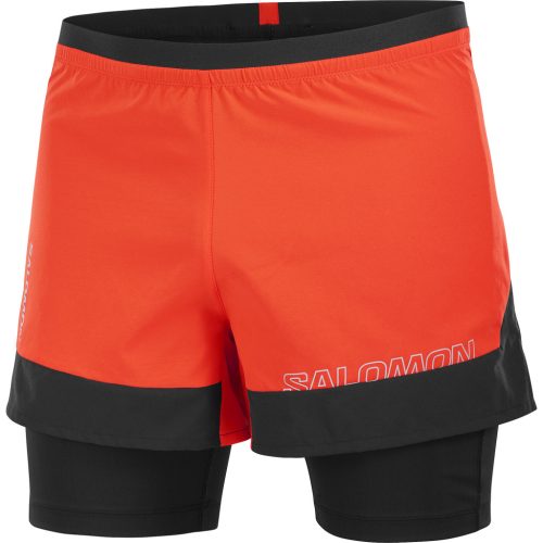 Salomon Cross 2in1 Short M férfi futó rövidnadrág