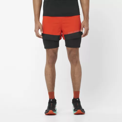Salomon Cross 2in1 Short M férfi futó rövidnadrág