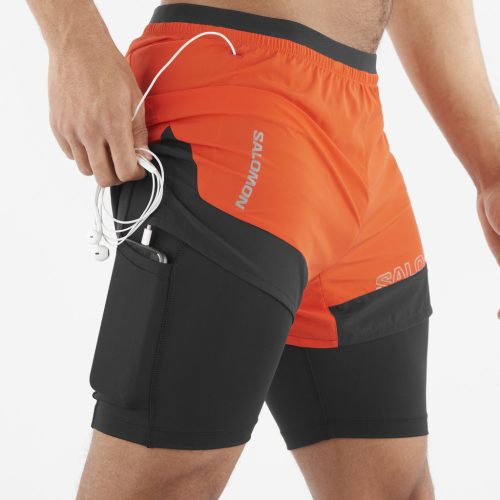 Salomon Cross 2in1 Short M férfi futó rövidnadrág