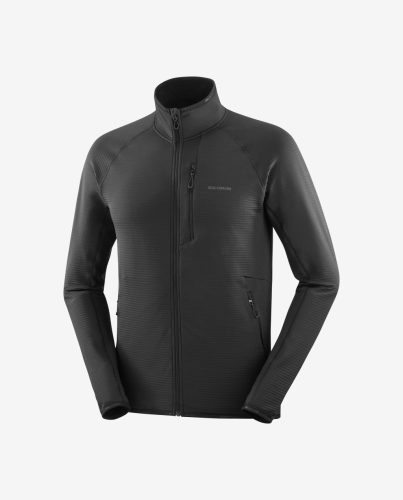 Salomon Essential Lightwarm Full Zip férfi futófelső