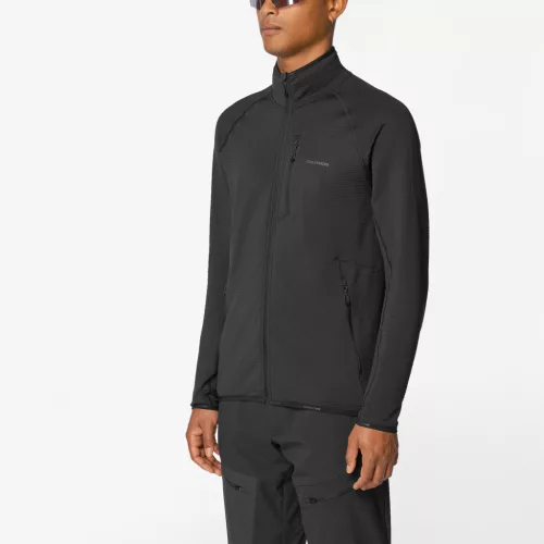 Salomon Essential Lightwarm Full Zip férfi futófelső