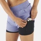 Salomon SHKout Core 2in1 Shorts 4 W női futó rövidnadrág