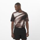 Salomon SHKout Core SS Tee GFX M férfi rövid ujjú futópóló