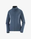Salomon Essential Lightwarm Full Zip női futófelső