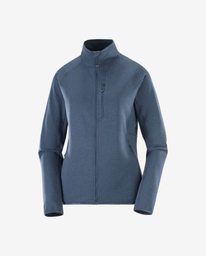 Salomon Essential Lightwarm Full Zip női futófelső