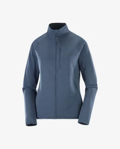 Salomon Essential Lightwarm Full Zip női futófelső