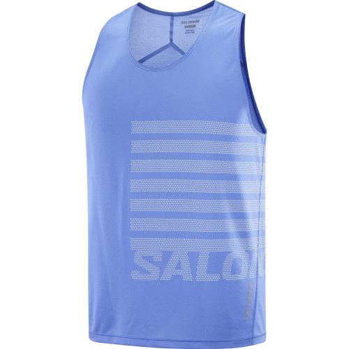 Salomon Sense Aero Singlet GFX M férfi ujjatlan felsők