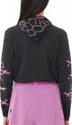 Salomon SHKout Core LS Tee GFX W női hosszú ujjú futófelső