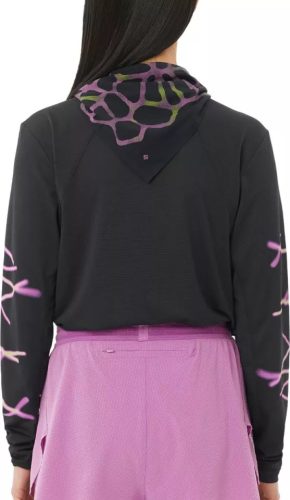 Salomon SHKout Core LS Tee GFX W női hosszú ujjú futófelső