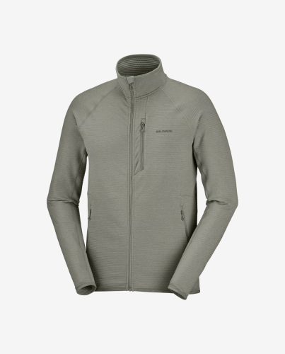 Salomon Essential Lightwarm Full Zip férfi futófelső