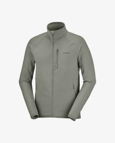 Salomon Essential Lightwarm Full Zip férfi futófelső