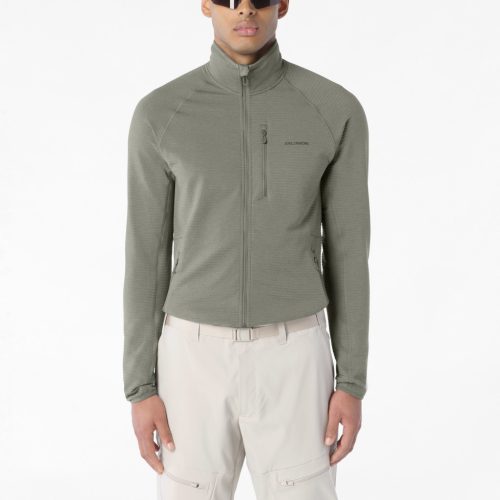 Salomon Essential Lightwarm Full Zip férfi futófelső