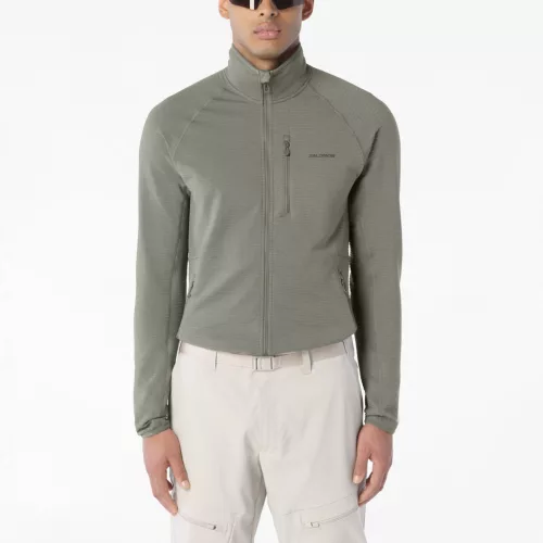 Salomon Essential Lightwarm Full Zip férfi futófelső