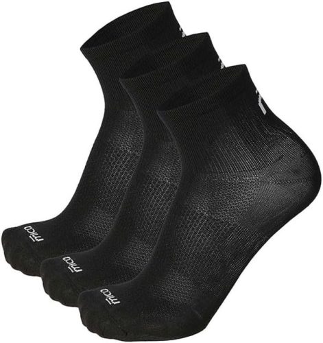 Mico 3 Pairs Pack Light W. Ankle Ru Socks futózokni