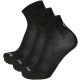 Mico 3 Pairs Pack Light W. Ankle Ru Socks futózokni