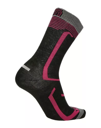 Mico Light W. Natural Merino Run Crew Sock futózokni