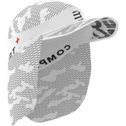 CompresSport Ice Cap Sun Shade - White nyári futósapka