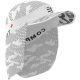 CompresSport Ice Cap Sun Shade - White nyári futósapka