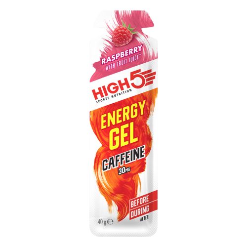 High5 Energy Gel Caffeine Hit (málna) gél - 40 g