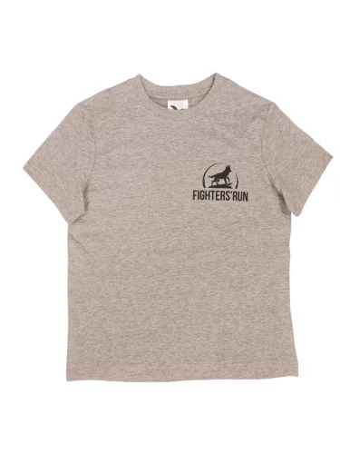 Fighters Run kollekció FR Kids gyerek póló elöl-hátul 2 színű logóval