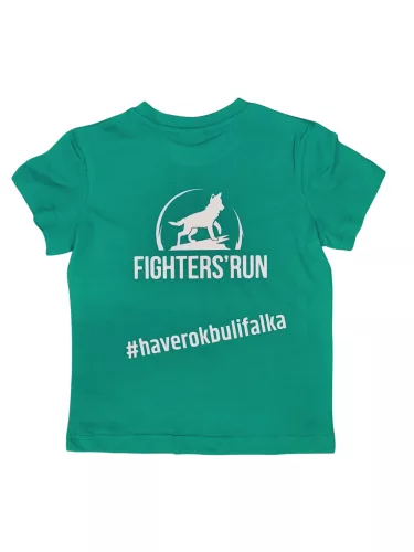 Fighters Run kollekció FR Kids gyerek póló elöl-hátul logózott