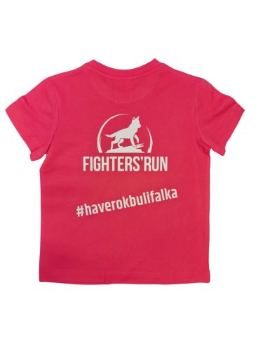 Fighters Run kollekció FR Kids gyerek póló elöl-hátul logózott