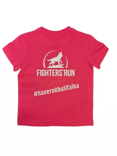 Fighters Run kollekció FR Kids gyerek póló elöl-hátul logózott