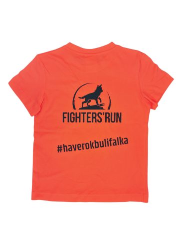 Fighters Run kollekció FR Kids gyerek póló elöl-hátul logózott