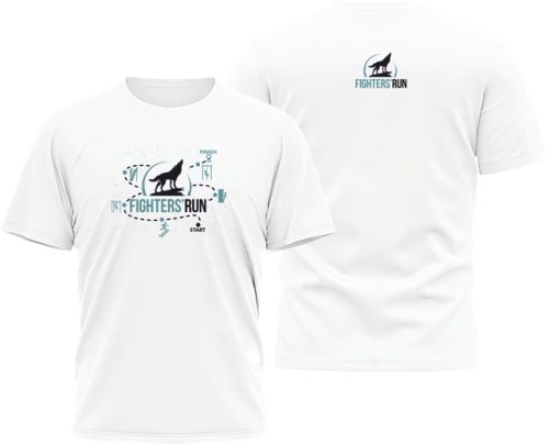 Fighters Run Térkép Nyomatos póló