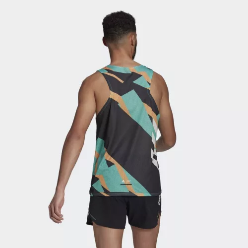 Adidas Agr Singlet Gfx férfi ujjatlan futófelső