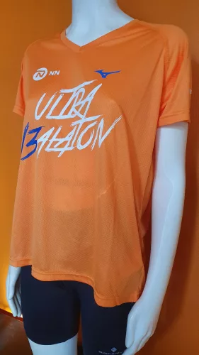 Mizuno UltraBalaton 2019 esemény póló női rövid ujjú futópóló