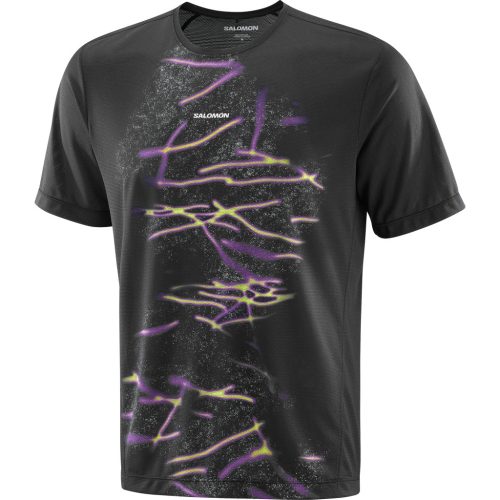 Salomon SHKout Core SS Tee GFX férfi futófelső