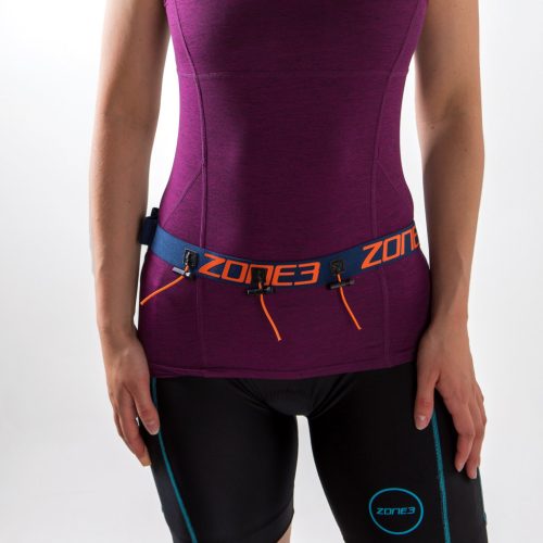 Zone3 Race Belt With Lycra Pouch rajtszámtartó