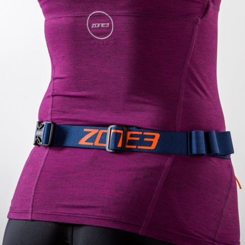 Zone3 Race Belt With Lycra Pouch rajtszámtartó
