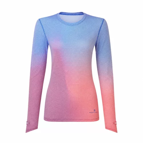 Ronhill Tech Golden Hour L/S Tee női hosszú ujjú futófelső