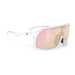   Rudy Project Thunder - White Gloss/Multilaser Rose Gold sportszemüveg