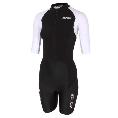 Zone3 Lava Long Distance Full Zip Short Sleeve Tri Suit