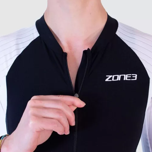 Zone3 Lava Long Distance Full Zip Short Sleeve Tri Suit