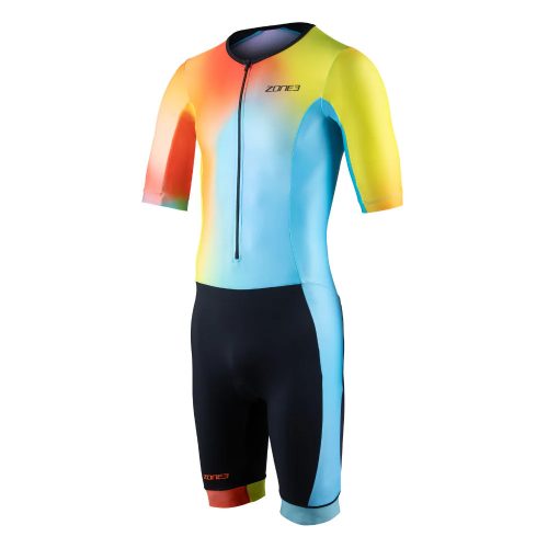 Zone3 Men's Activate+ Short Sleeve Trisuit férfi triatlonos ruházat