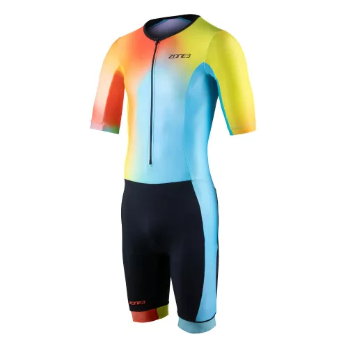Zone3 Men's Activate+ Short Sleeve Trisuit férfi triatlonos ruházat