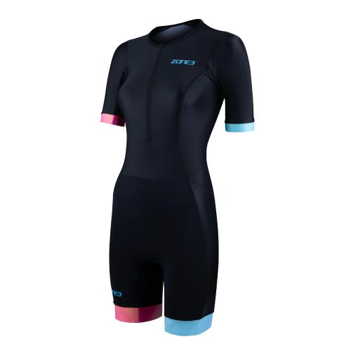 Zone3 Women's Activate+ Short Sleeve Trisuit női triatlonos ruházat