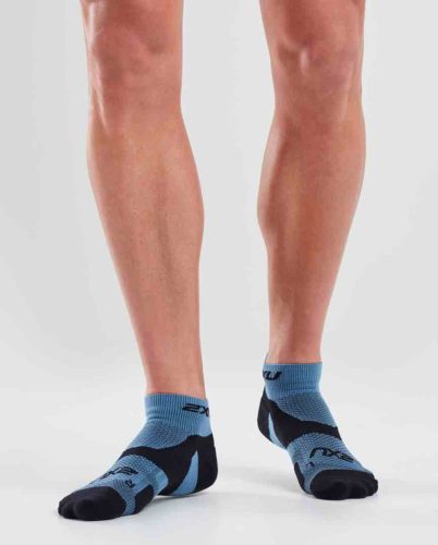 2XU Vectr Light Cush 1/4 Crew Socks futózokni
