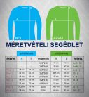 UB Collection 2024 Kollekció Hosszú F férfi hosszú ujjú futófelső