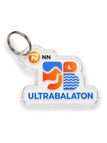 Ultrabalaton műanyag kulcstartó