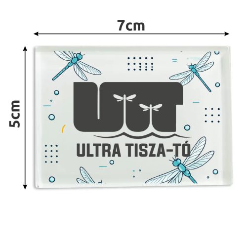 Ultra Tisza-tó 2026 hűtőmágnes